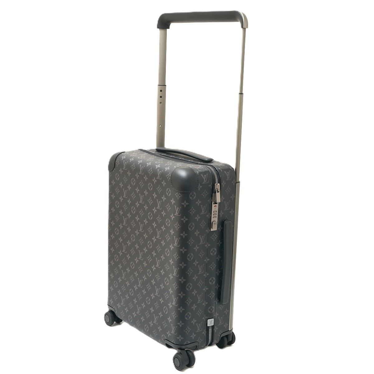 LOUIS VUITTON ルイヴィトン スーツケース ホライゾン50 M13773 キャリーバッグ モノグラム・エクリプス×レザー×アルミニウム ブラック拍卖