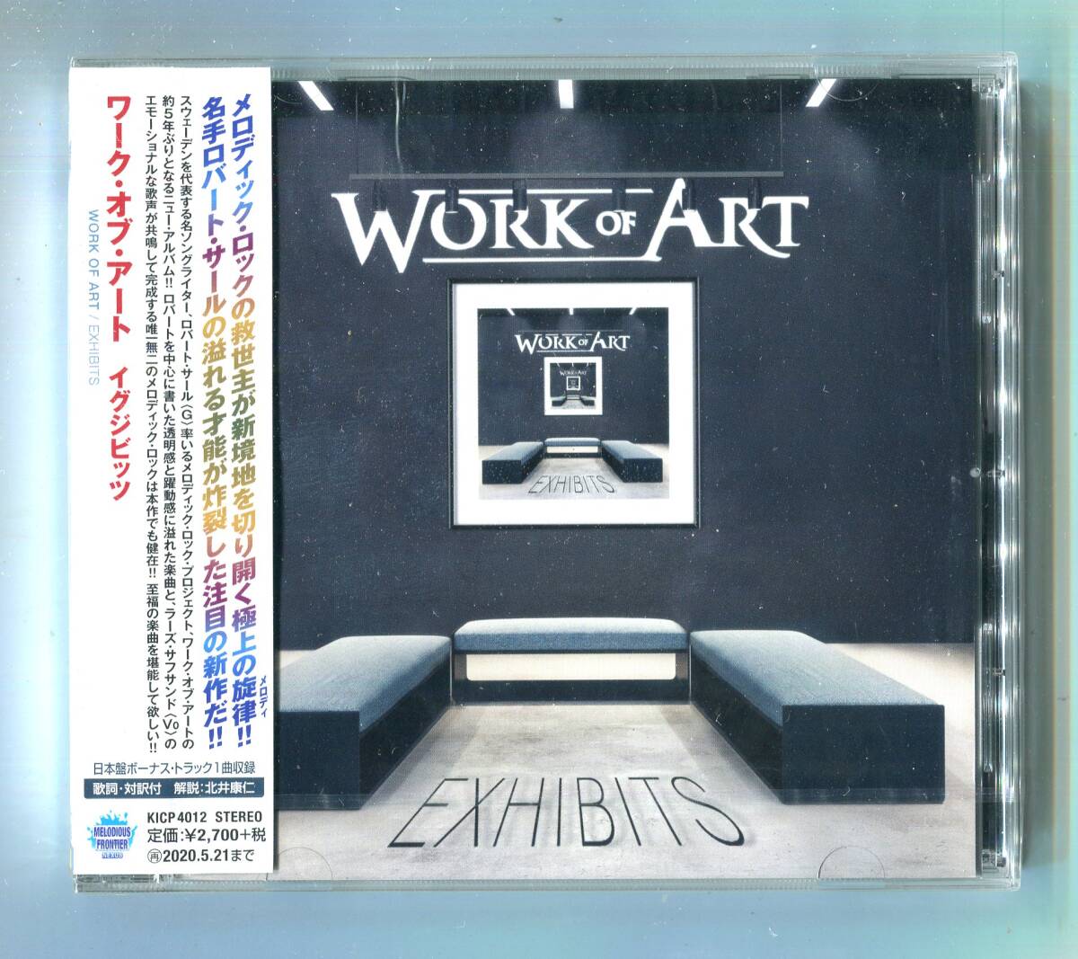 新品未開封 WORK OF ART ワーク・オブ・アート - EXHIBITS イクジビッツ 日本盤 帯付 北欧メロディアスハード W.E.T.拍卖