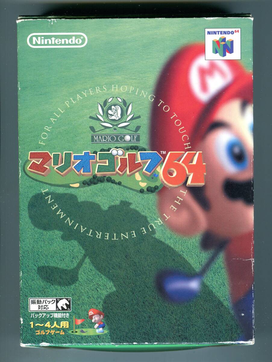 N64 マリオゴルフ64 箱・説明書付属 起動確認済み ニンテンドウ64 任天堂 名作拍卖