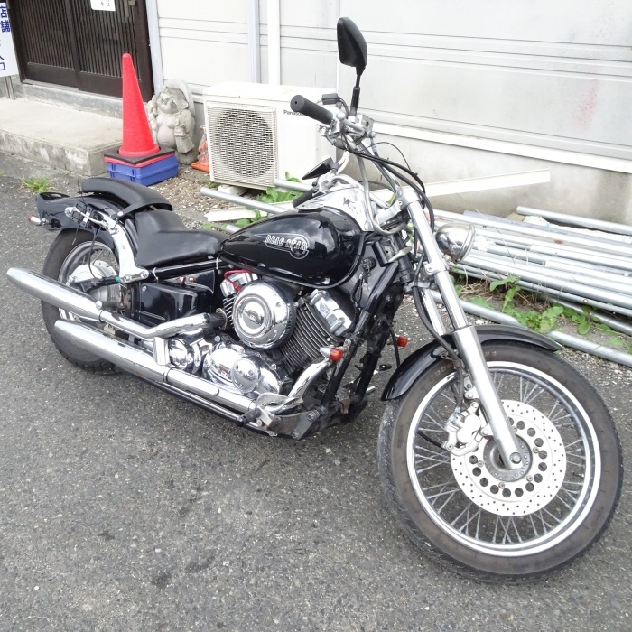 【B0086】YAMAHA ヤマハ ドラッグスター400 4TR 実働 平成10年 車検無し 分割ローン・全国陸送可能拍卖