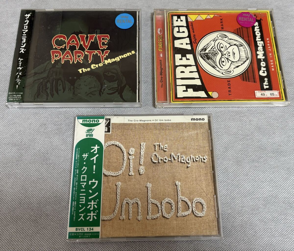 ザ・クロマニヨンズ アルバム CD 3点セット拍卖