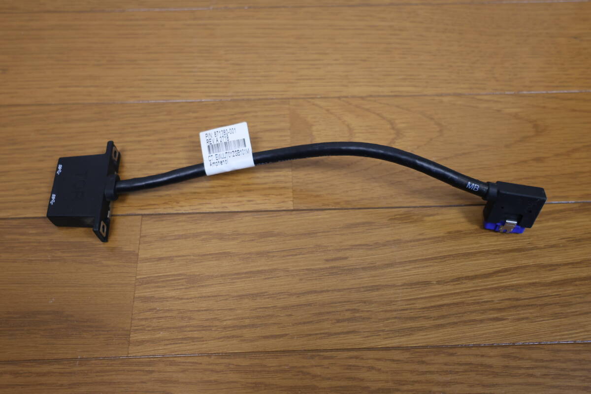 ★送料無料★HP ML110 G10 HPEフロントデュアルポートUSB 3.0ケーブル 871280-001拍卖