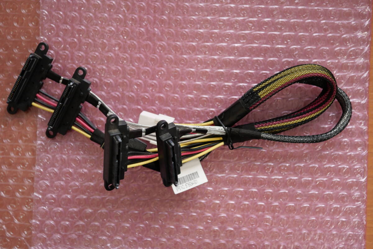 ★送料無料★HP ProLiant ML110 G10 MINI SAS - X4 SASSATA 300 MM ケーブル 874037-001 878934-001拍卖