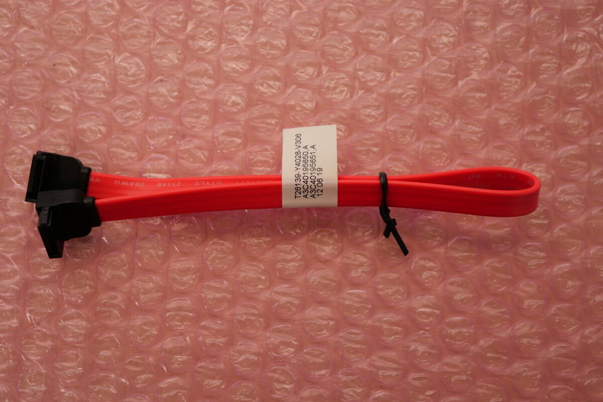 ▼送料無料▼FUJITSU PRIMERGY TX1320M T26139-Y4028-306 A3C40195650 SATAケーブル28cm -02拍卖