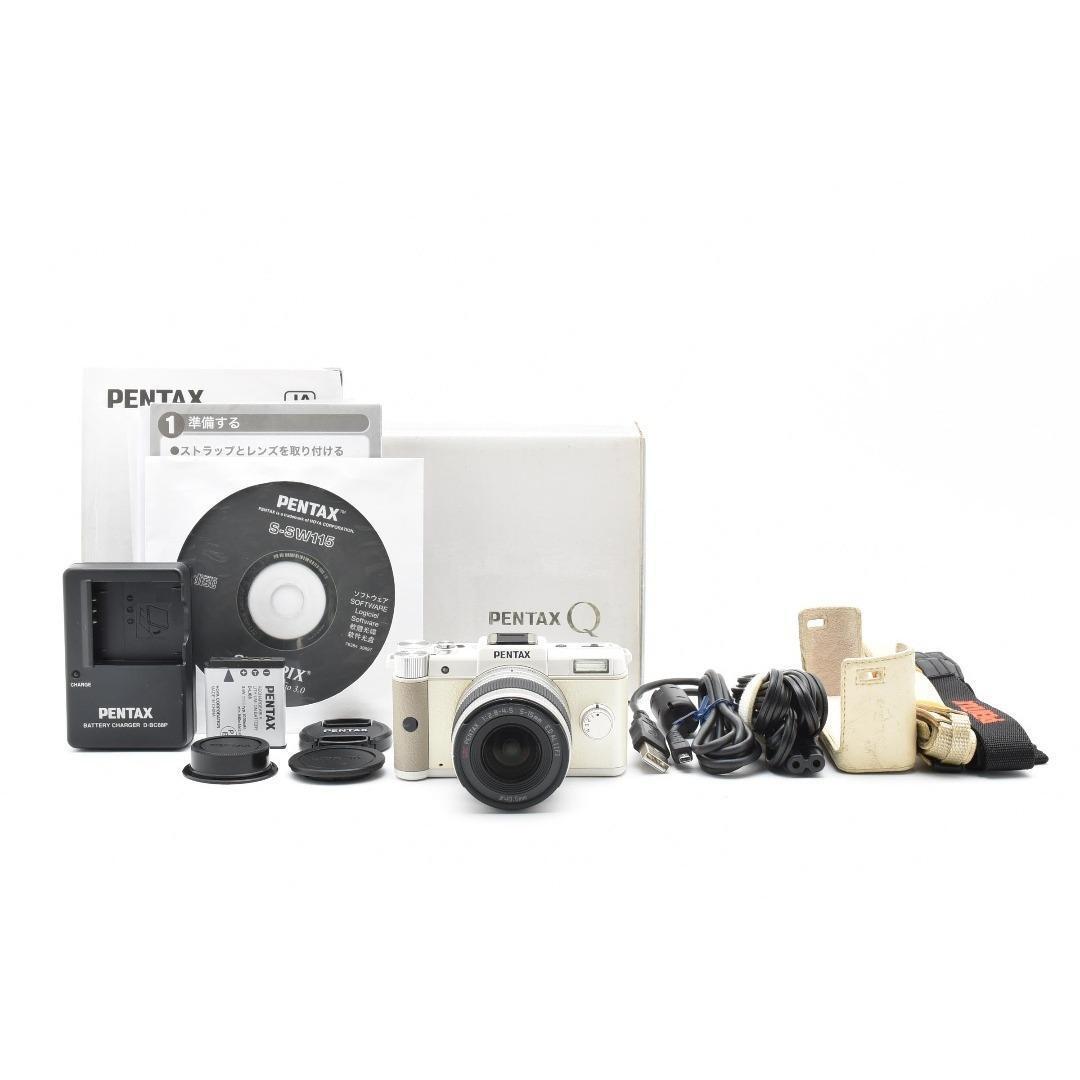 ペンタックス Q レンズキット ホワイト ショット数4848:2633769拍卖