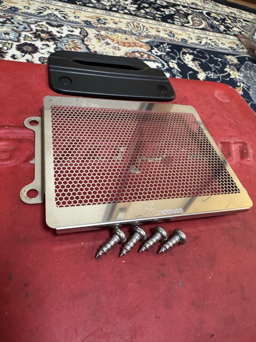 ヤマハ YAMAHA JOG SA36J JOG-ZR SA39J キタコ ラジエターコアガード ラジエタースクリーン ステンレスメッシュプレート拍卖