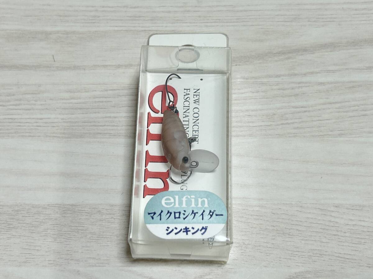 ■■ 新品 タックルハウス elfin マイクロシケイダー(S) 24㎜ 1.7g【スモークブラウン】エルフィン TACKLE HOUSE ■■ E4.07拍卖