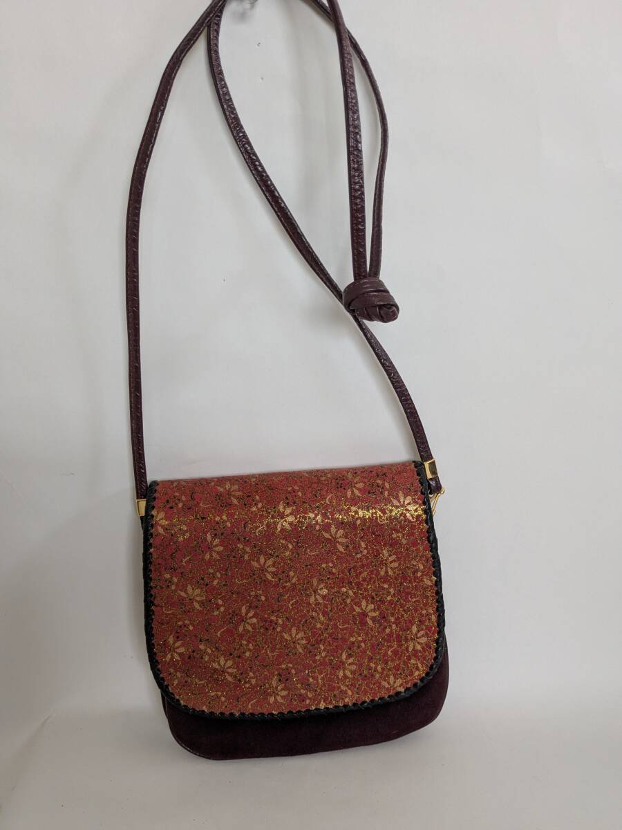 ショルダーバッグ レザー ハンドメイド【訳アリ】拍卖