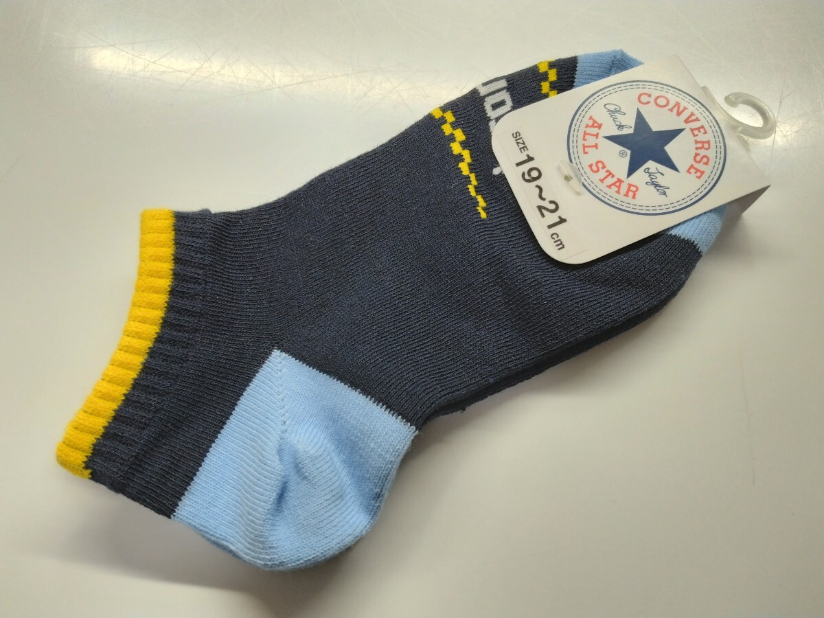 送料無料!★コンバース オールスター ソックス 19cm~21cm★CONVERSE ALL STAR★新品★09拍卖