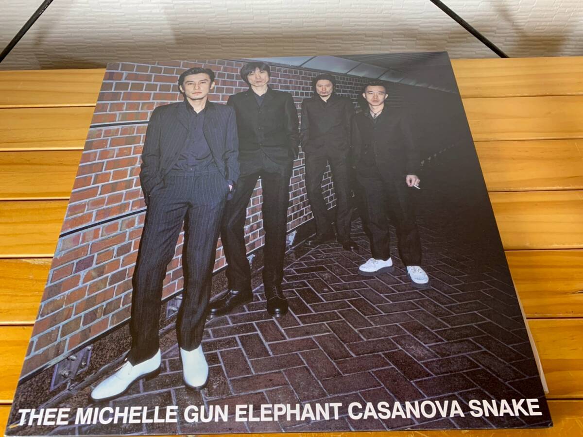 【国内盤/2LP/見開き】Thee Michelle Gun Elephant ミッシェル・ガン・エレファント / Casanova Snake カサノバ・スネイク拍卖