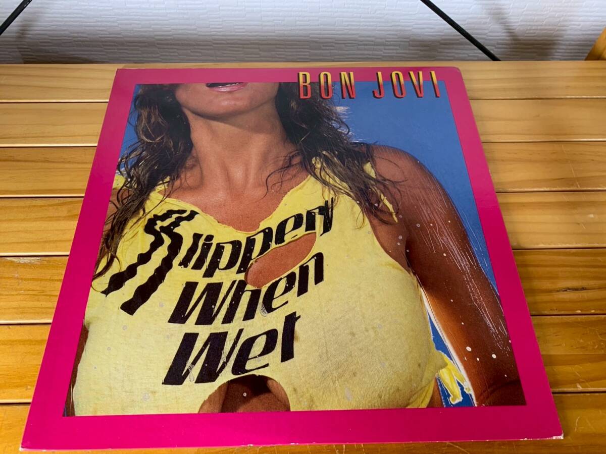 BON JOVI Slippery When Wet 中古レコード拍卖
