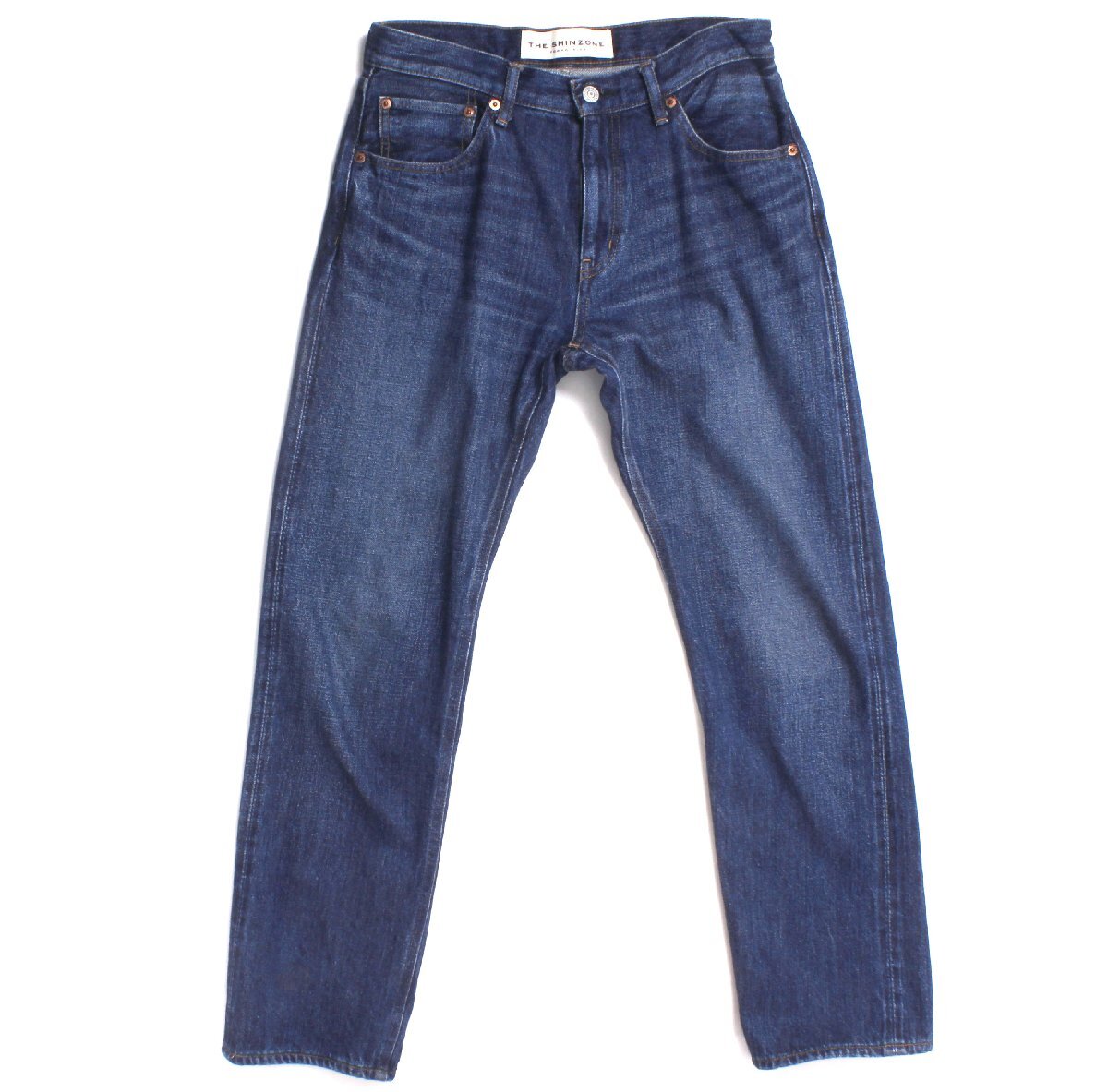 THE SHINZONE MASTER FIRST JEANS 定価20,900円 size36 インディゴ 20AMSPA59 ザ シンゾーン デニムパンツ拍卖