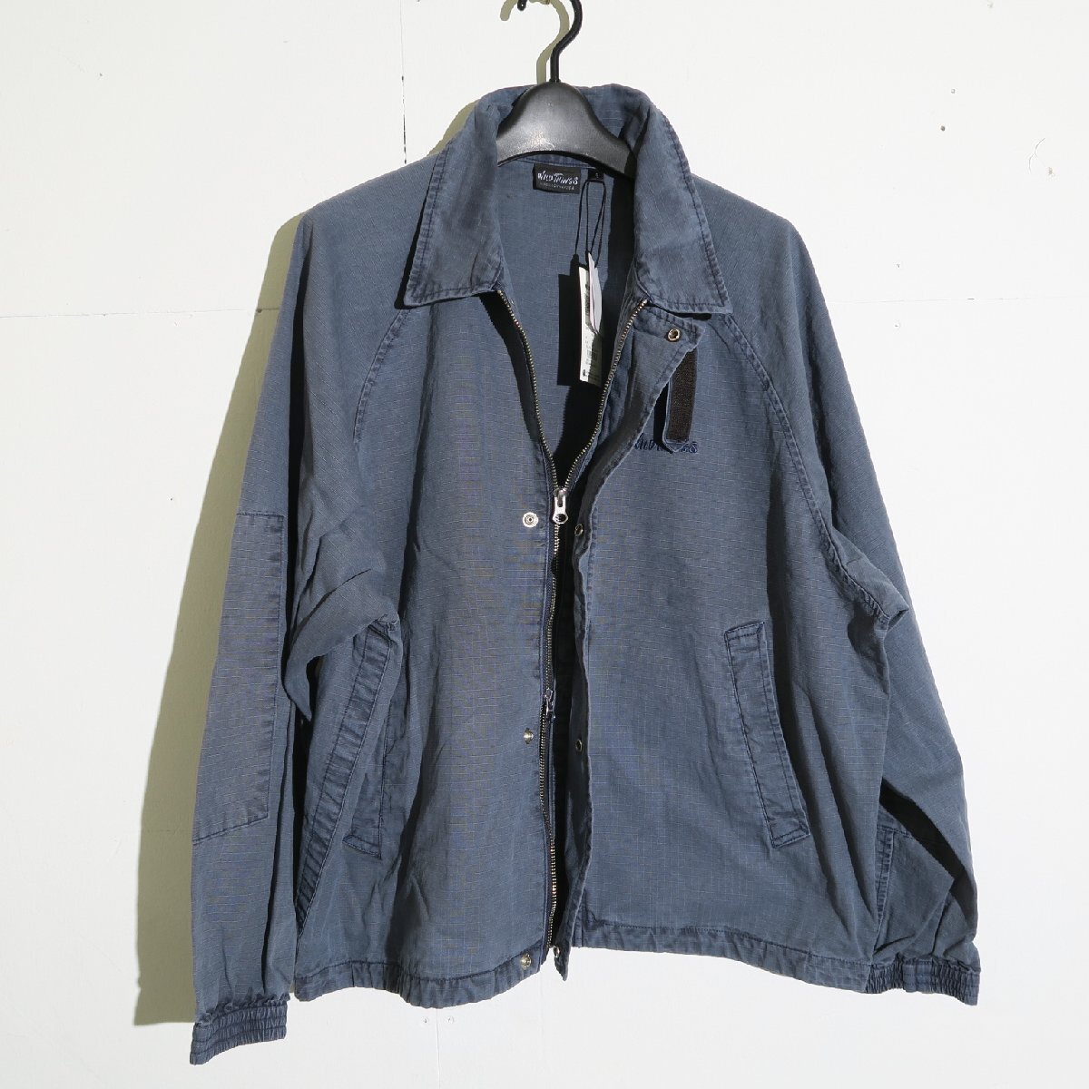 25ss【タグ付・新品・定価26,400円】WILD THINGS GARMENT DYE UTILITY JACKET WT25007AD sizeS ガーメントダイ ユーティリティージャケット拍卖