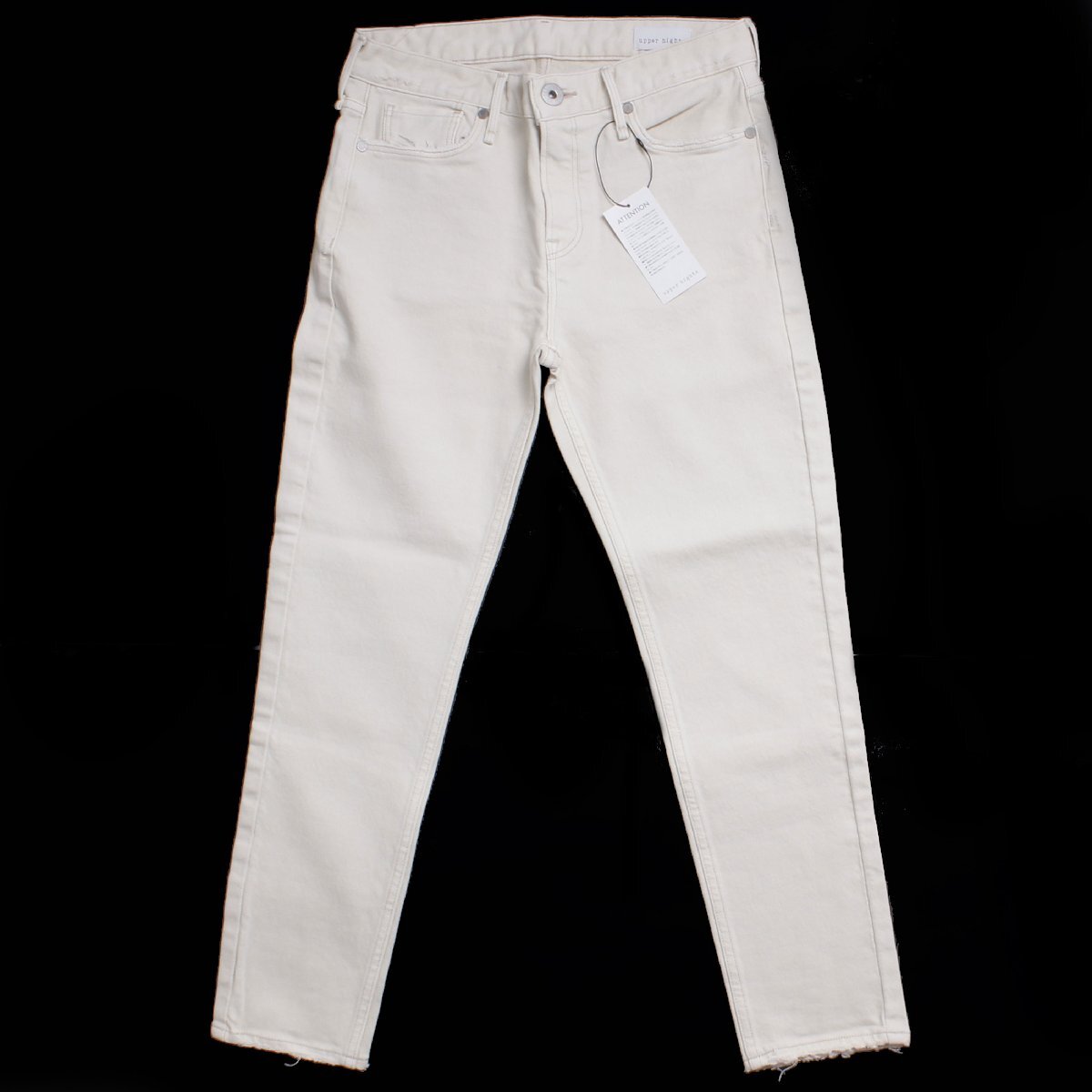 【新品・未使用】upper hights THE STELLA 定価25,300円 size25 BONE 861219-BNE アッパーハイツ デニムパンツ拍卖