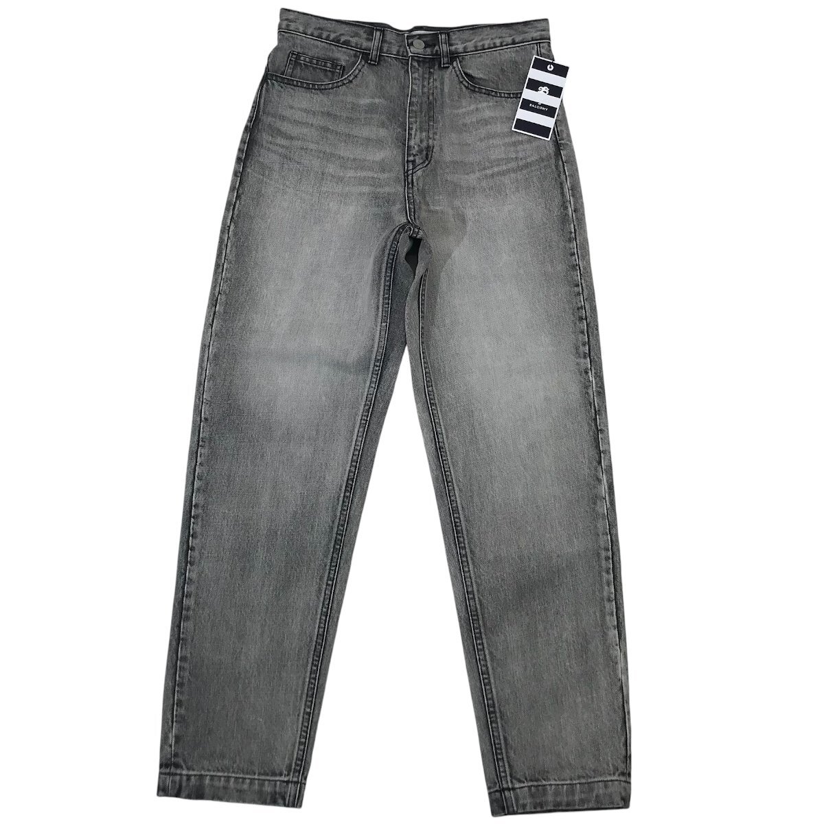 【タグ付き・新品・定価49,500円】BORDERS at BALCONY 5 POCKETS DENIM PANTS 38 BLACK BD1921-3F-12 ボーダーズ アット バルコニー デニム拍卖