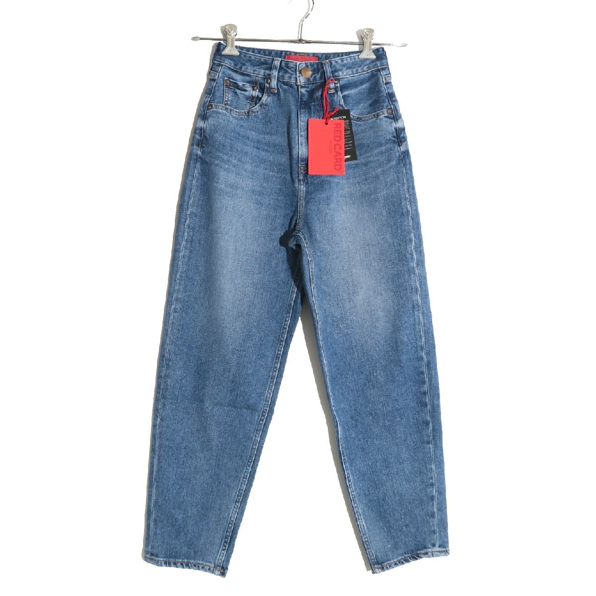 【新品アウトレット・定価23,100円】RED CARD TOKYO Swing 12244801 AKIRA - STONED MID size23 レッドカード スウィング ルーズテーパード拍卖