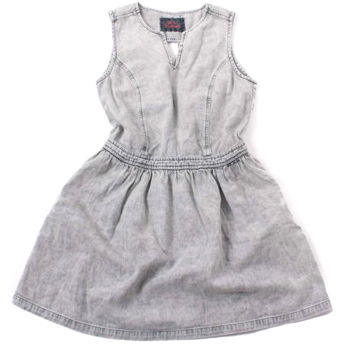 Ron Herman ノースリーブ デニムワンピース sizeXS グレー 411030090-1079 ロンハーマン拍卖