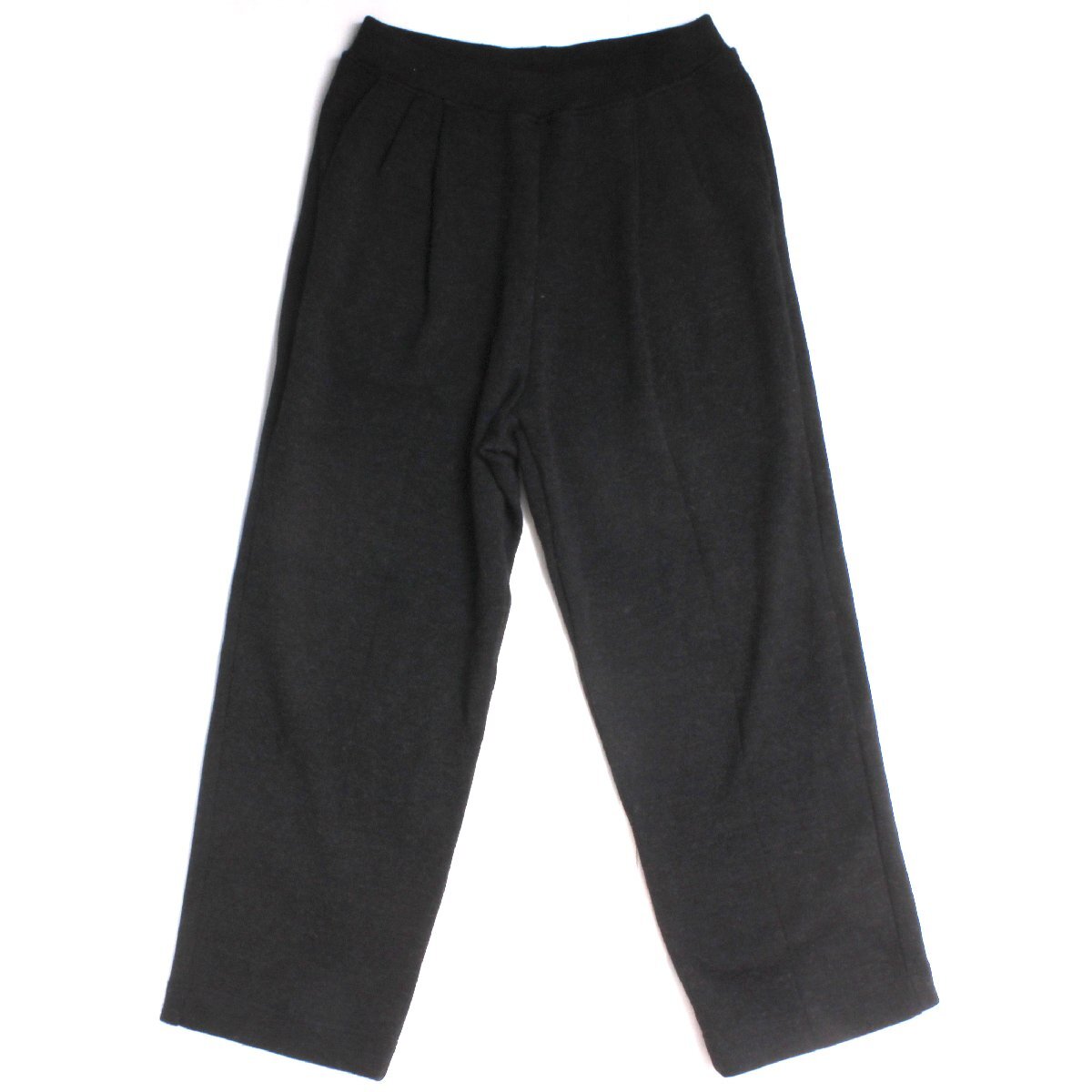 scair DRESS KNIT TROUSERS 定価41,800円 size3 DARK GREY 2102SC-P004 スケアー ニット トラウザー パンツ拍卖