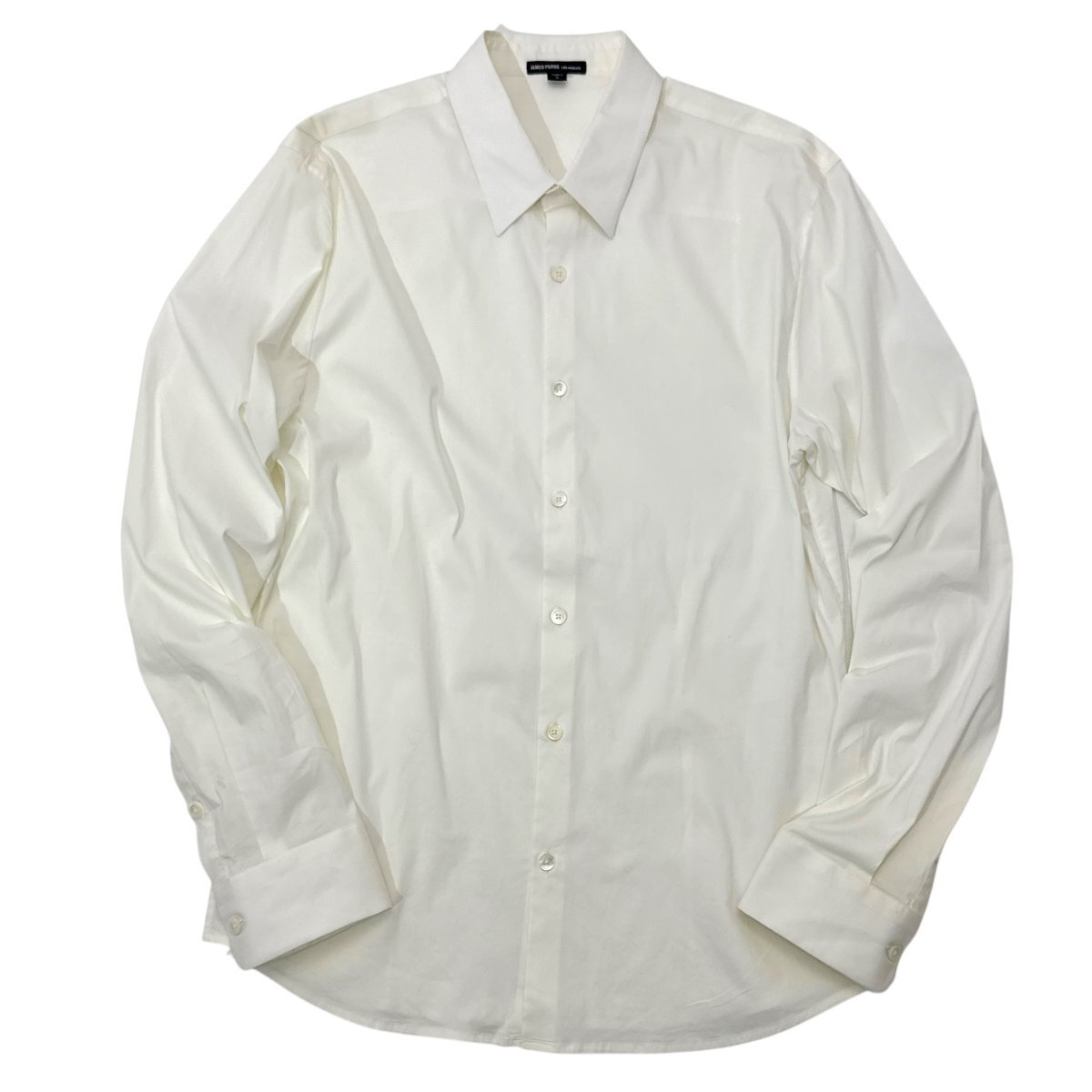 JAMES PERSE マットストレッチポプリンシャツ MCJ3802 size2 ホワイト ジェームスパース 18014501301拍卖