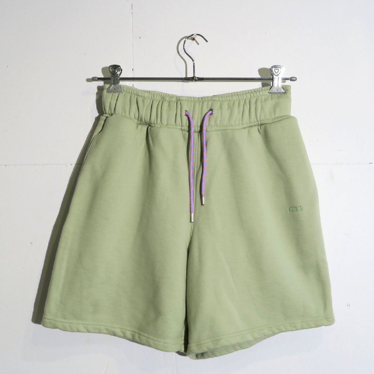 GOODBETTERBEST ペールカラースウェットショーツ size1 グリーン ショートパンツ ハーフパンツ グッドベターベスト拍卖