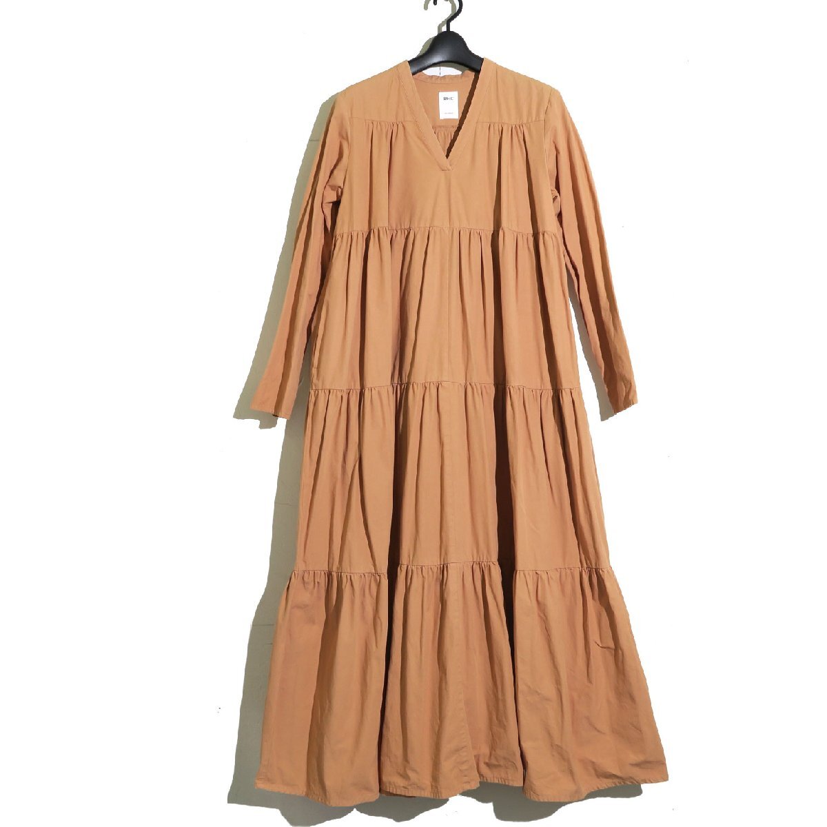 RHC Ron Herman Tiered Dress sizeXS BROWN 3310300203 アールエイチシー ロンハーマン ティアードドレス ワンピース拍卖