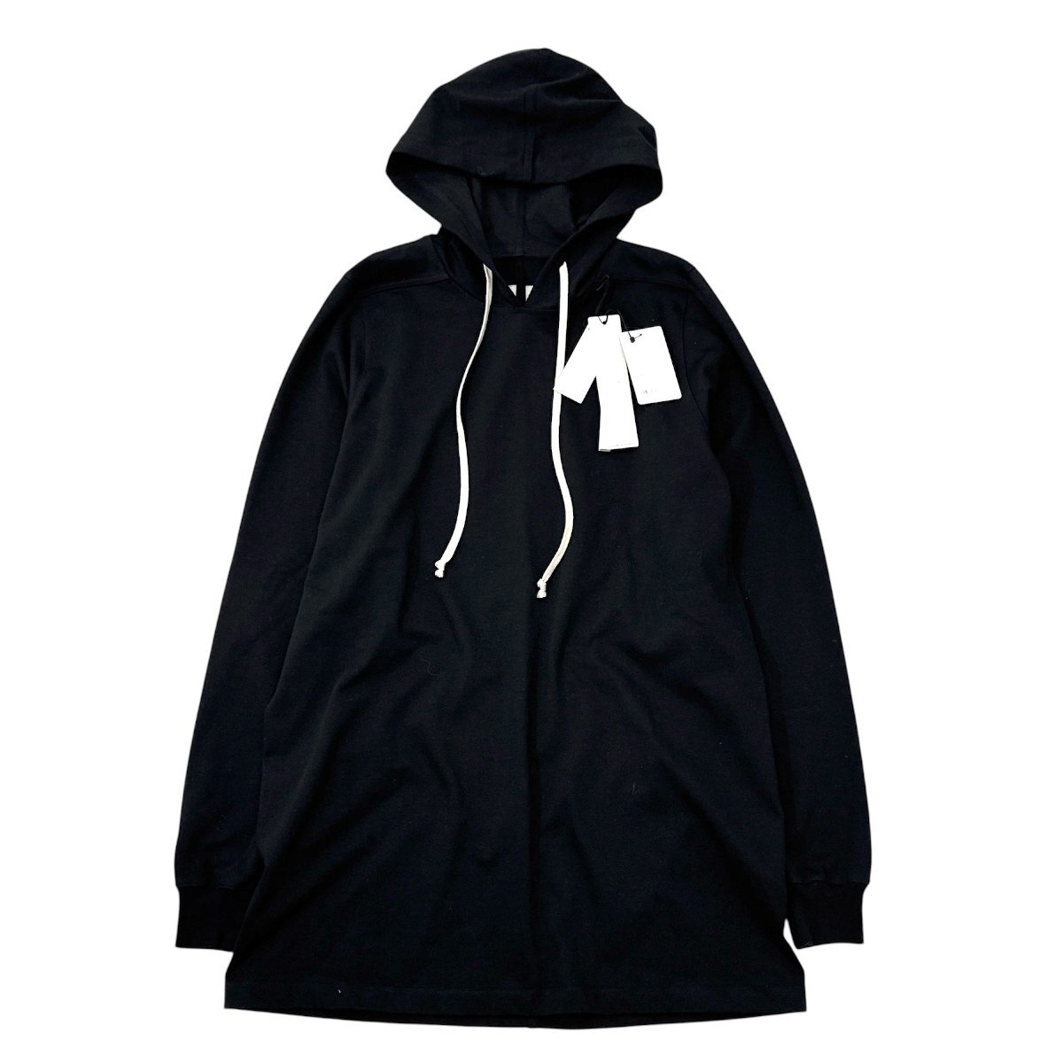 23ss【タグ付・定価92,400円】Rick Owens HOODIE BLACK パーカー sizeM BLACK RU01C4285BA リック オウエンス拍卖