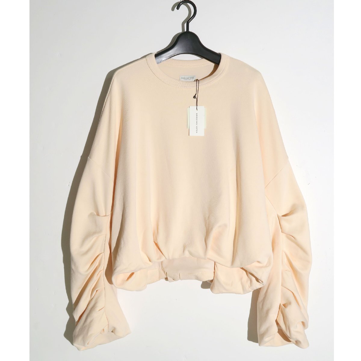 【タグ付 新品】DRIES VAN NOTEN HANNETT 6610 W.K.SWEATER Sweat shirt 231-011104-6610 XS ドリスヴァンノッテン ドレープスウェット拍卖