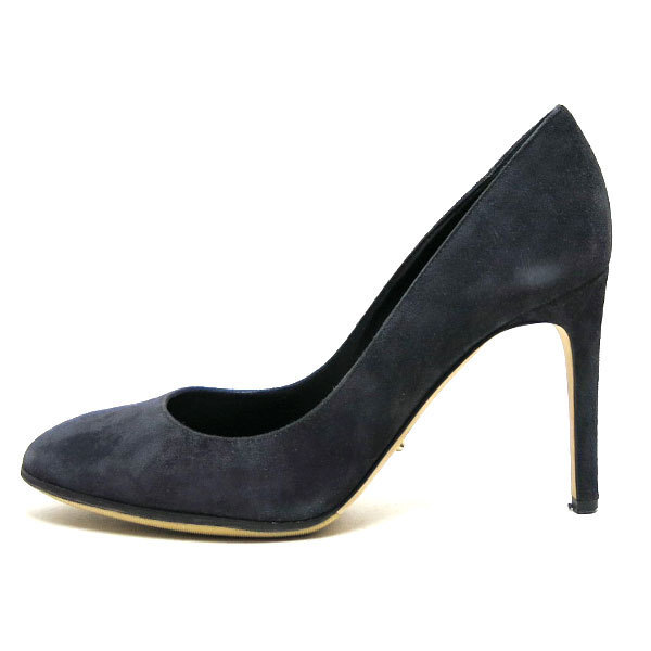 sergio rossi スエード パンプス size34 ダークグレー A70221 セルジオロッシ拍卖