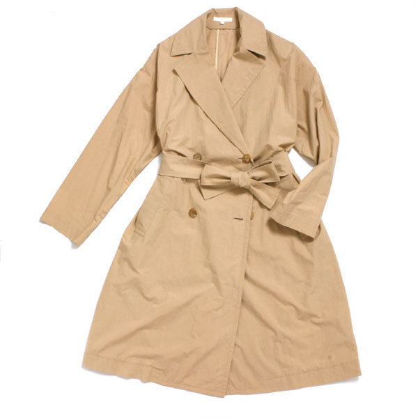 Drawing Numbers コットントレンチコート size38 ベージュ ドローイングナンバーズ拍卖