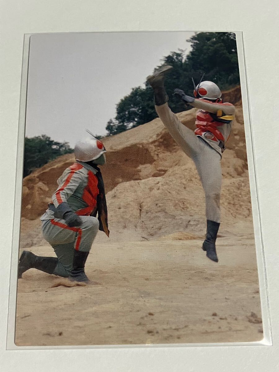 カルビー仮面ライダーR 802 第5記録 仮面ライダーX vs にせ仮面ライダーX拍卖