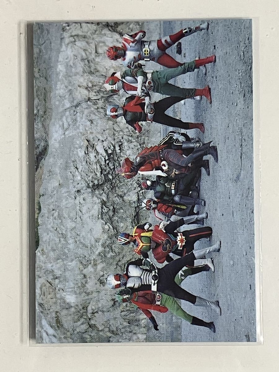 カルビー仮面ライダーR 035 第1記録 RX & 10人ライダー拍卖