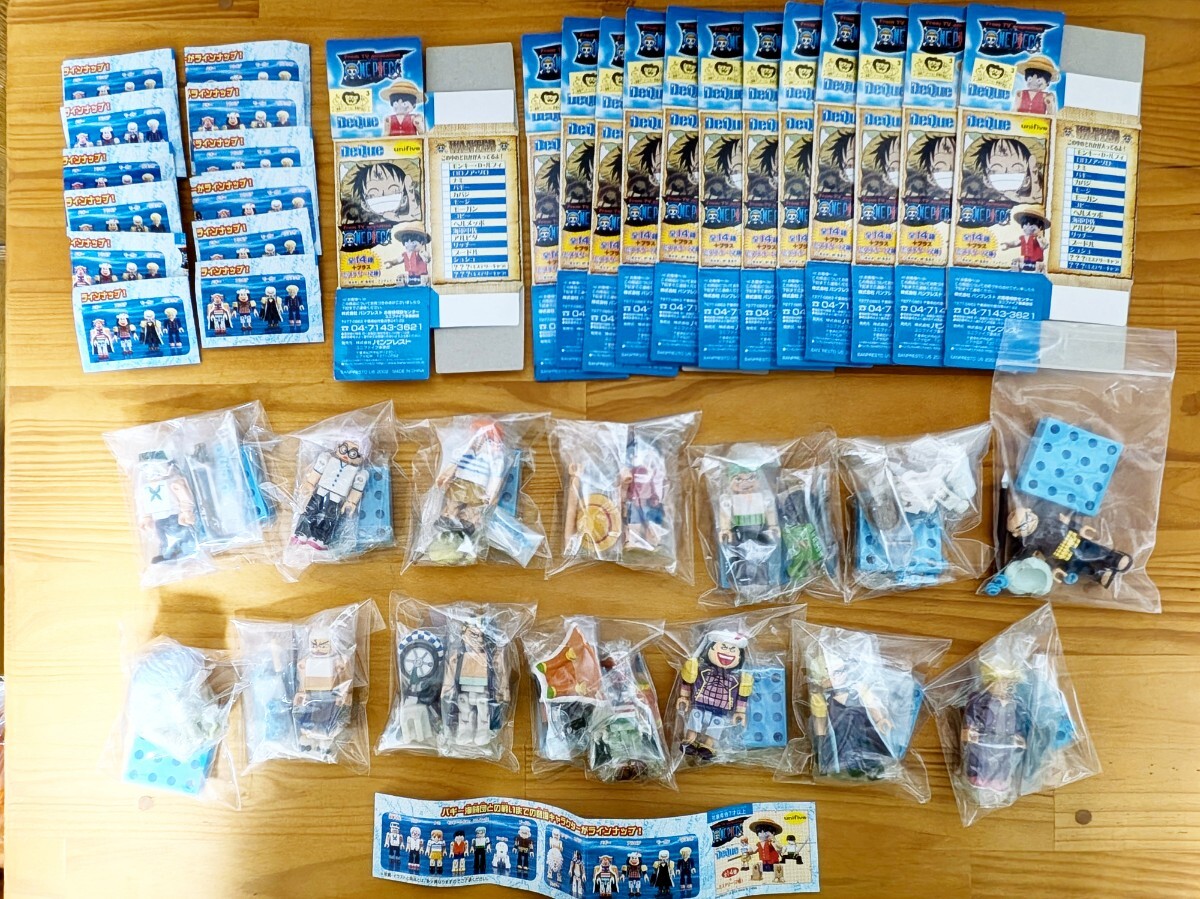 即決★【バンプレスト】【unifive】DeQueONEPIECE★part1★ワンピース★ノーマル全14種★ルフィ★ゾロ★ナミ★未使用品★フィギュア拍卖