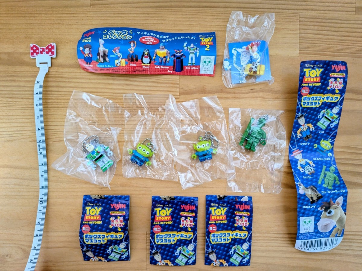 【YUJIN】トイストーリー★ミニボックスフィギュアマスコット★ペッタコレクション★未使用品★PIXAR★ディズニー★ストラップ★5個セット拍卖