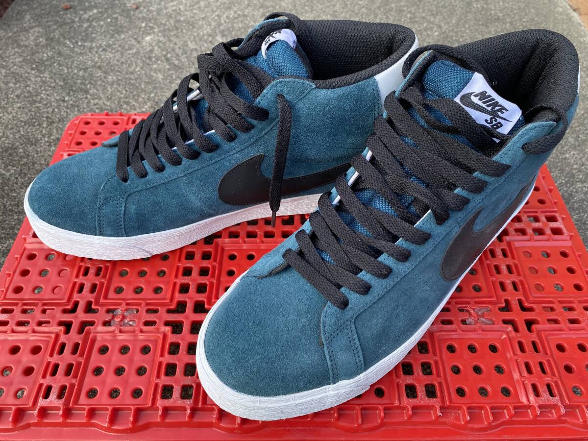 NIKE BLAZER SB MID スエード Size;MENS 11 (29cm) ナイキ ブレーザー拍卖