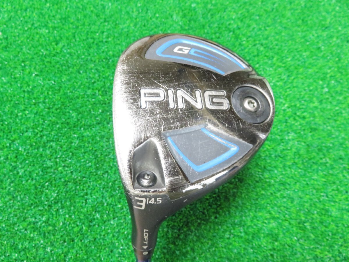 ピン G フェアウェイ 3W 14.5° ALTA J50 S 左用拍卖