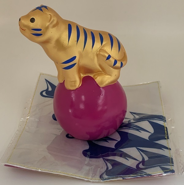 Z0001★新品★Dr.コパの開運干支 寅の置物 x2個セット拍卖