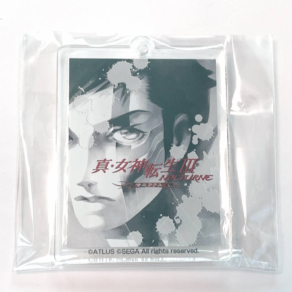 新品 真・女神転生 30周年感謝祭 ジャケット アクリル キーホルダー 真・女神転生Ⅲ ノクターン マニアクス 人修羅拍卖