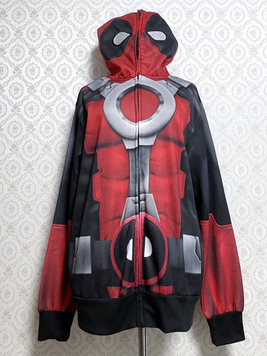 新品 MARVEL デッドプール パーカー コスプレ拍卖
