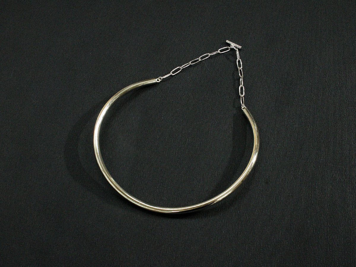 2025未使用 Loni/ラベルエチュードLA BELLE ETUDE チョーカー:ネックレス定7000 シルバー rm032拍卖