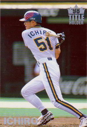 ★トレーディングカード★1999カルビープロ野球チップス★タイトルカード【#T06 イチロー】★拍卖
