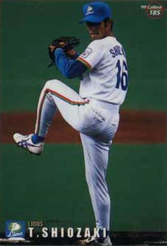 ★トレーディングカード★99カルビープロ野球チップスカード 第3弾【#185 潮崎哲也 西武】★拍卖