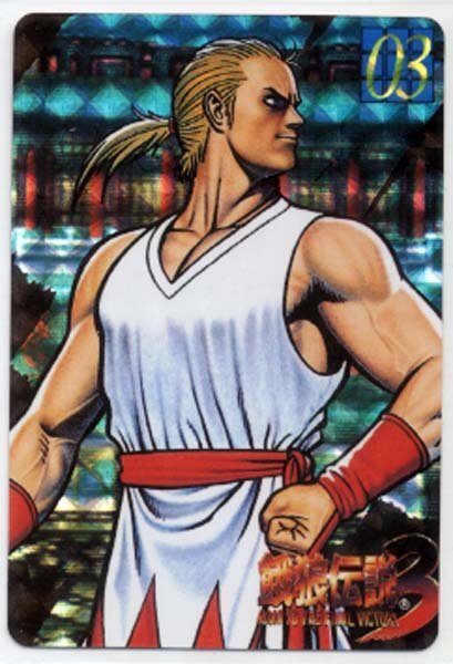 ★トレカ★餓狼伝説3 ROAD TO THE FINAL VICTORY★【#03 餓狼伝説3 アンディボガード】キラ★拍卖