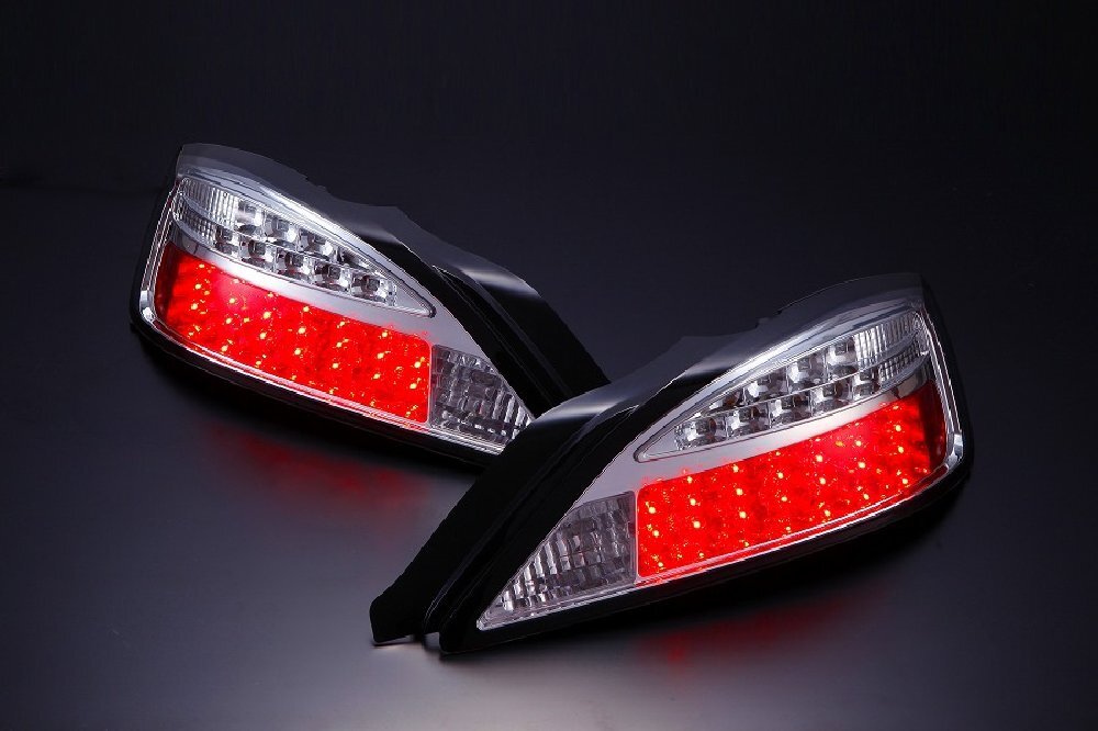 ★☆D-MAX☆S15 LEDテールランプ左右セット ウィンカーLEDタイプ(クローム)☆★拍卖