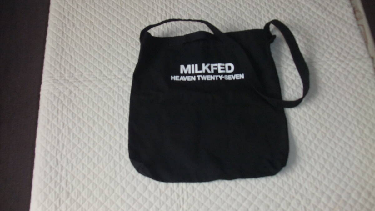 MILK FED 2WAYバッグ 黒 美品拍卖