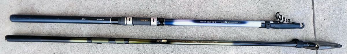 釣竿【5-530PTS 大磯XT】+【フルフィールド 龍弓 磯 1.5-53】2本セット拍卖