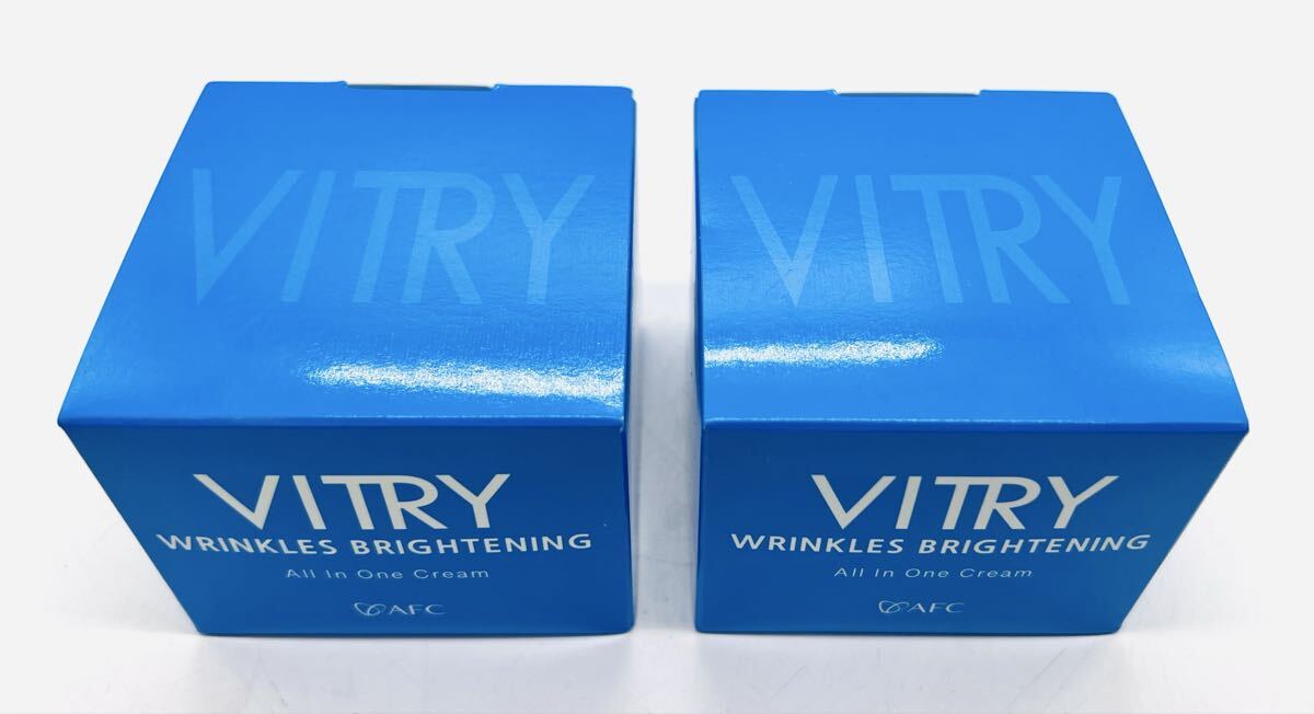 新品未使用 VITRY 薬用シワ改善ブライトニング オールインワンクリーム 60g 2箱セット拍卖