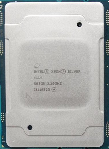Intel Xeon Silver 4114 SR3GK 10C 2.2GHz 2.5/3.0GHz 13.75MB 85W LGA3647 DDR4-2400 国内発拍卖