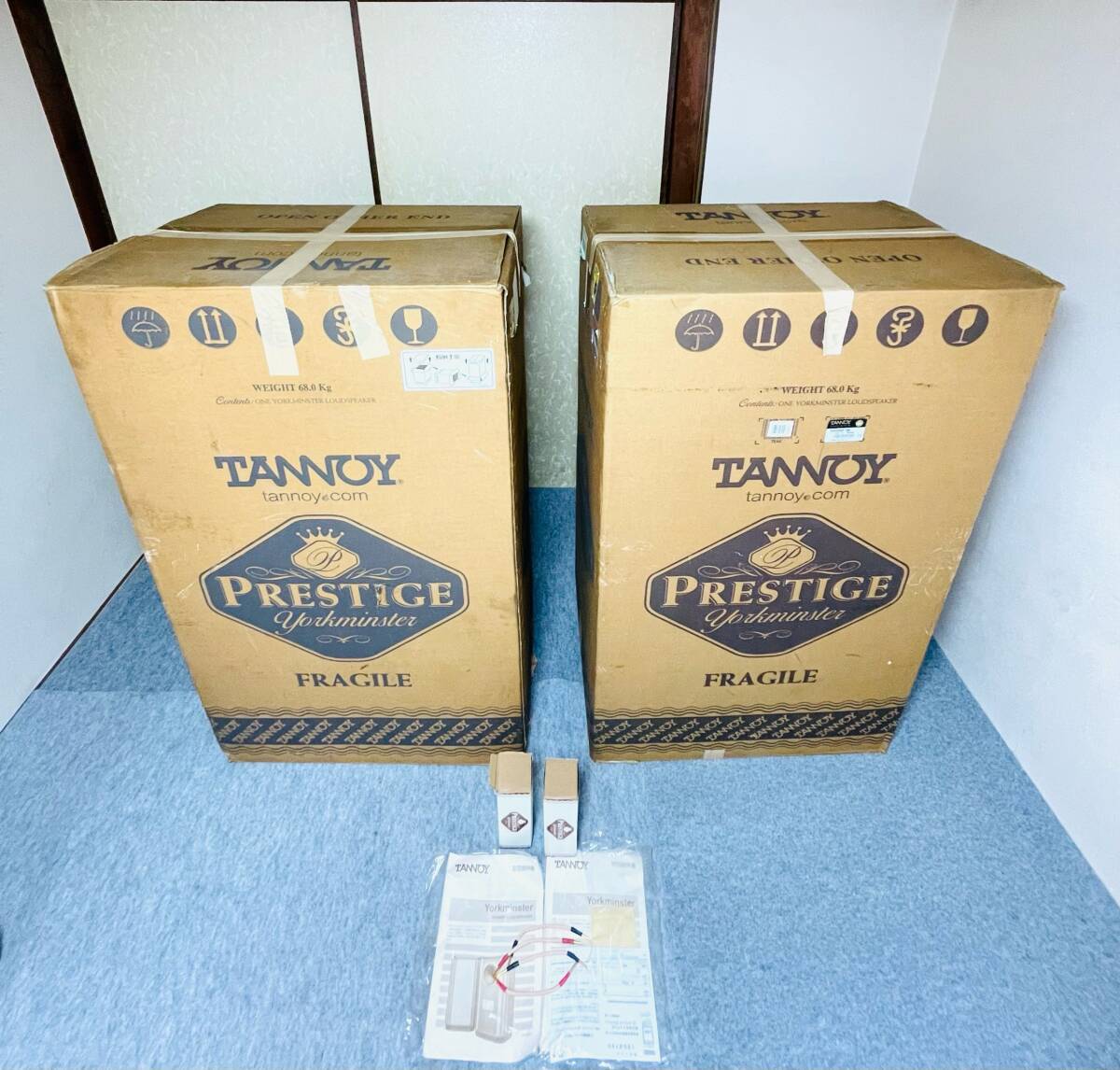 Tannoy Prestige Yorkminster タンノイ スピーカー ペア。元箱付き 。希少。動作良好。拍卖