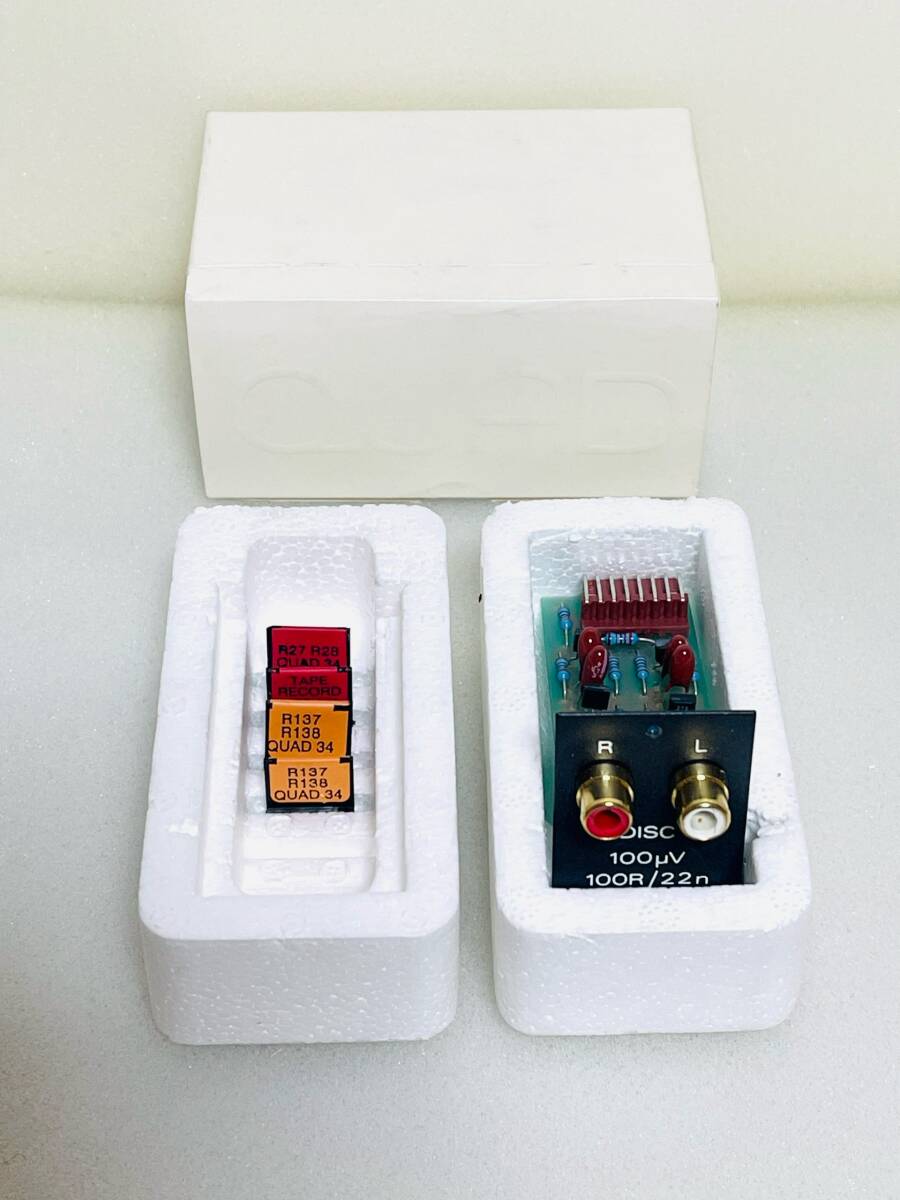 QUAD 34 クォード 34 MC ディスクインプット モジュール Moving Coil Disc Input Module 元箱拍卖