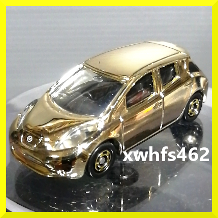 即決美品 トミカ 日産 リーフ 金メッキバージョン NISSAN LEAF GOLD ゴールド メッキ ダイキャスト ミニカー TOMICA タカラトミー 111拍卖